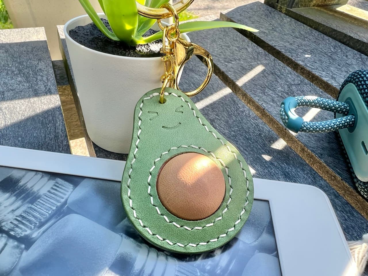 3D Leather Avocado